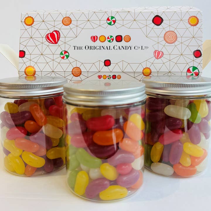 Natural Candy Traditional Jelly Beans Giftbox 750g for wholesale by The Original Candy Company