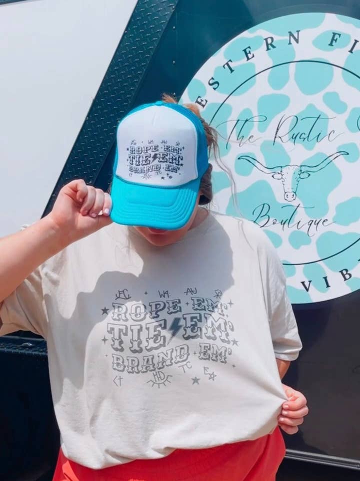 Rope Em' Hat for wholesale by The Rustic J Boutique