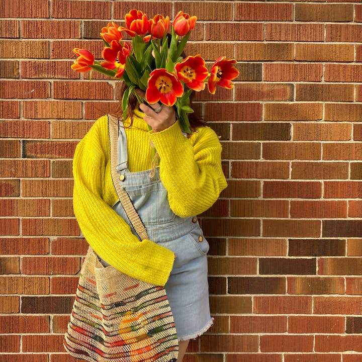 A Million Elephants - Wholesale Crossbody Bag - Women's - Natural Vine Crossbody Beach / Summer / Market Bag1