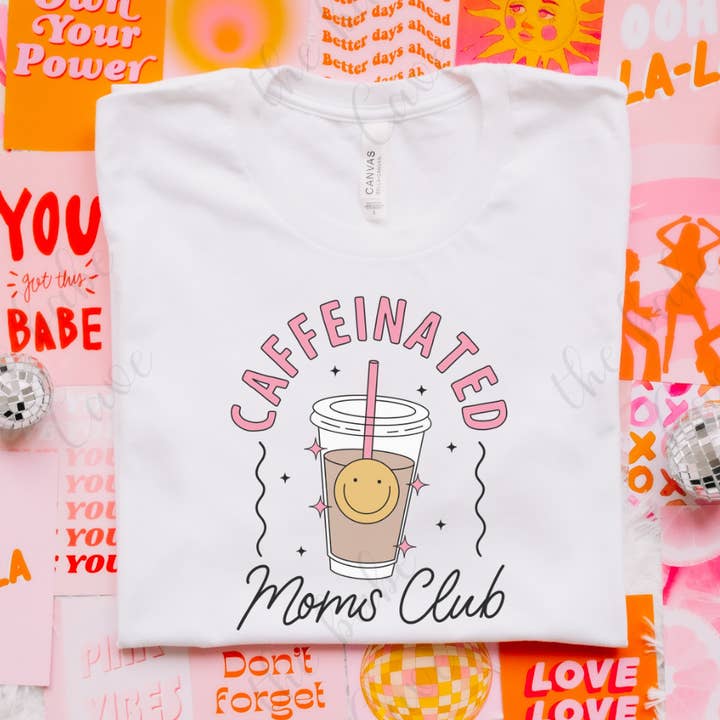 Club des mamans contenant de la caféine pour la vente par The Babe Cave Co