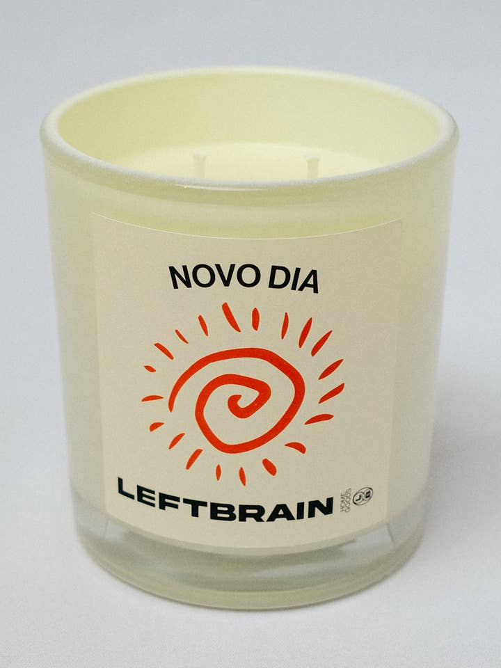 Novo Dia 8oz Candle for wholesale by LeftBrain