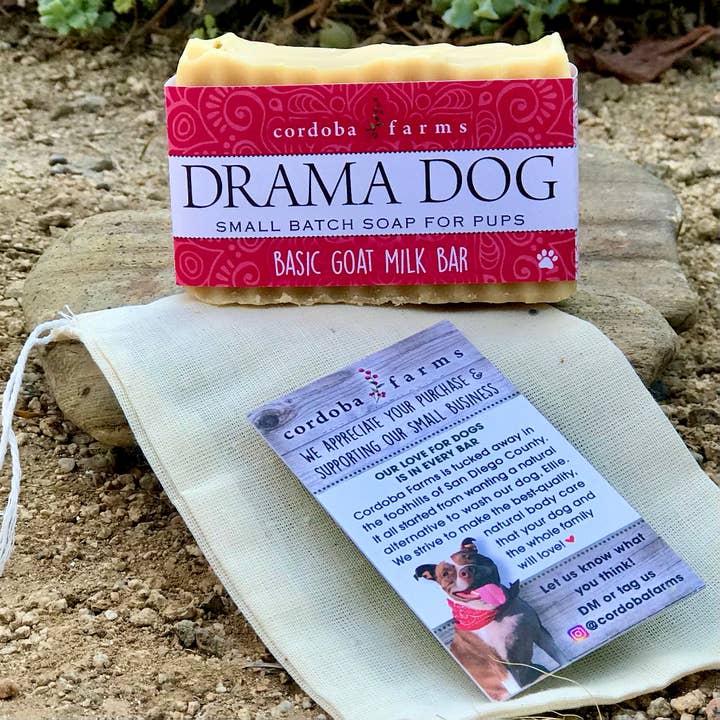 Cordoba Farms - Venta al por mayor Champú - Perros - Champú de leche de cabra DRAMA DOG