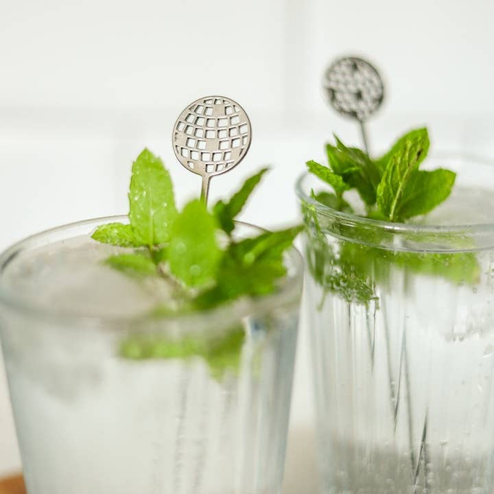 Pivot - Wholesale Drink Stirrer - Disco Ball Cocktail Stirrers - Set of 43