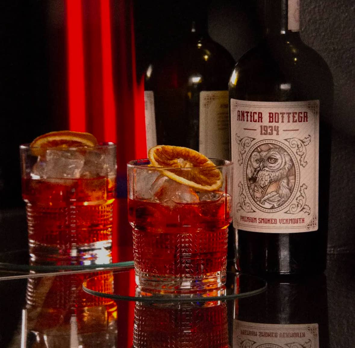 Café 124 srl - Wholesale Vermouth/Aperitif - Smoked Vermouth Antica Bottega 1934 - Made in Italy 75cl1