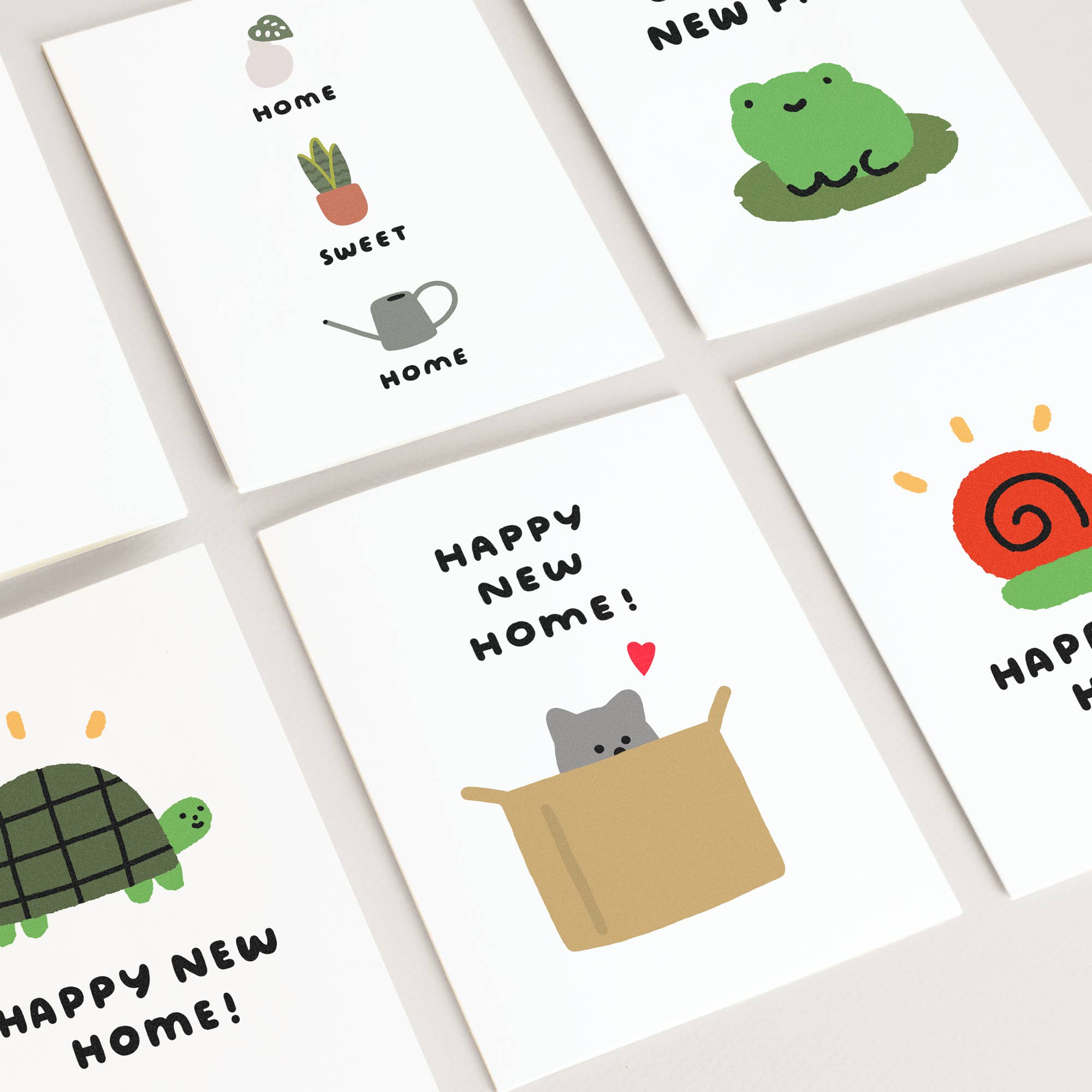 iej studio - Wholesale Housewarming Card - New Home Card, Housewarming Greeting Card - Cute Cat1