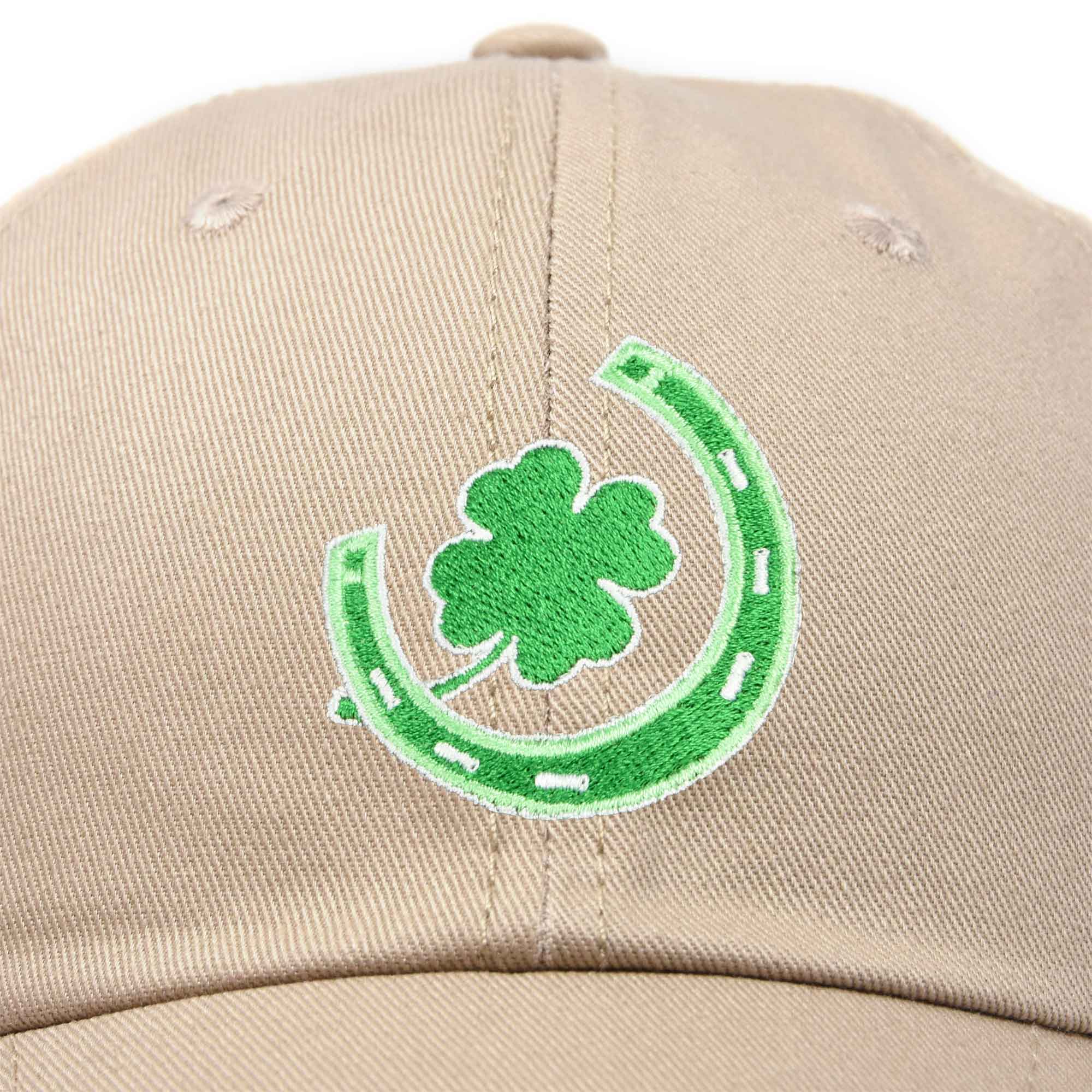 Dalix – Boné de beisebol - Mulher por atacado – Chapéu de ferradura DALIX St. Patricks Lucky Horseshoe masculino bordado25