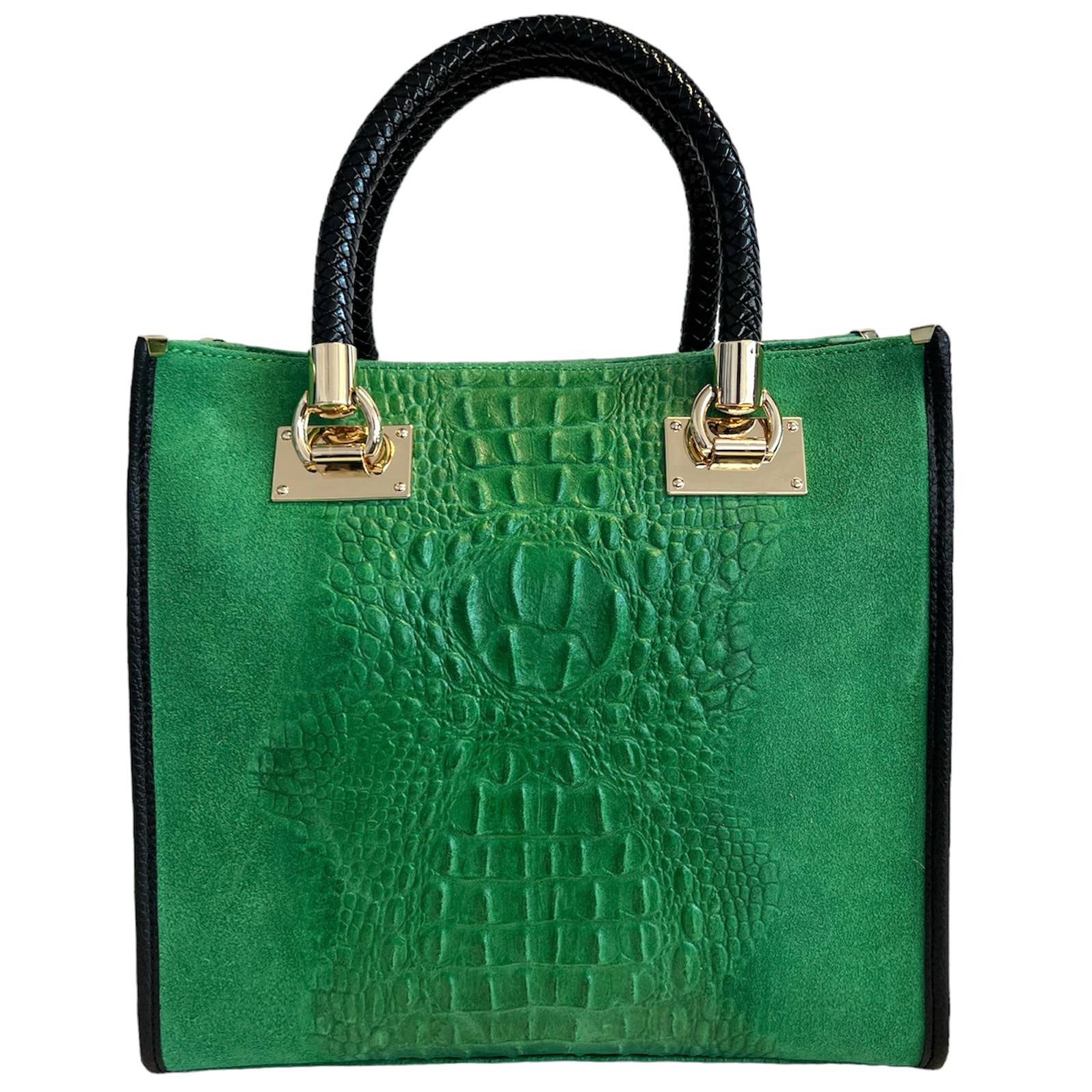 MODARNO - Wholesale Shoulder Bag - Women's - Modarno Women's shoulder bag - coconut print suede leather h13