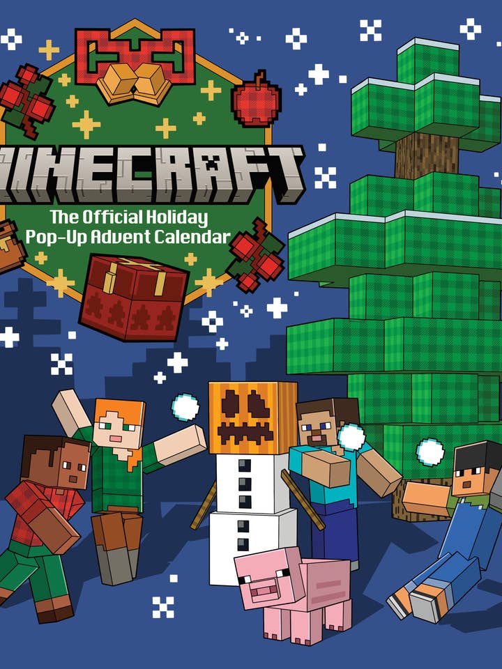 Minecraft : Le calendrier de l'Avent officiel pop-up des fêtes pour la vente par Insight Editions UK