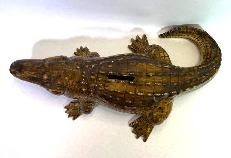 Sea Island Imports, Inc. - Wholesale Money/Piggy Bank - Bank, Alligator2