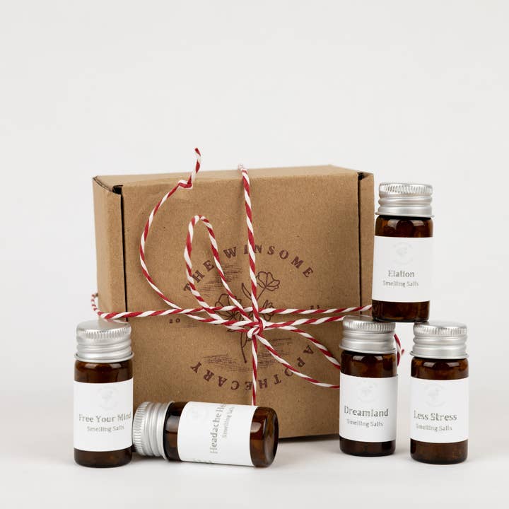 The Winsome Apothecary - Venta al por mayor Aceite esencial - Juego de sal que huele mejor con menos estrés