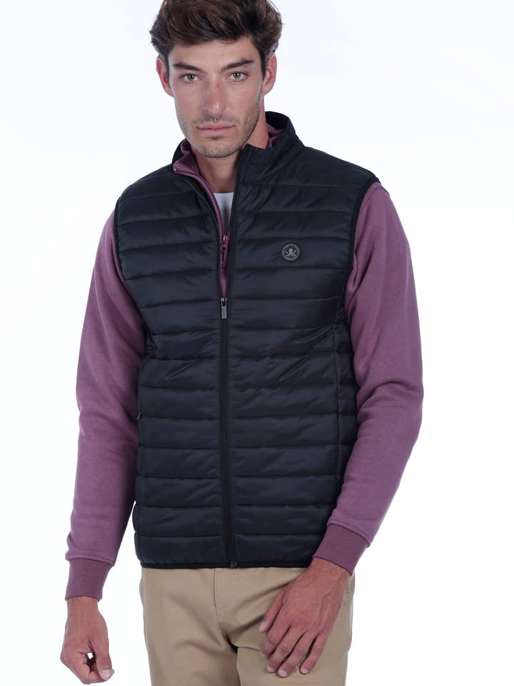 The Time of Bocha - Wholesale Suit Vest - Men's - Men's Sleeveless Vest The Time Of Bocha QI1CH-BLACK