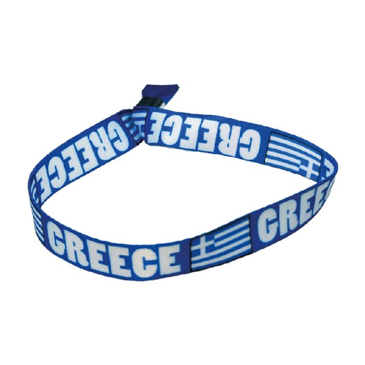 Bracelet drapeau de la Grèce – P989 pour la vente par Astur Pins
