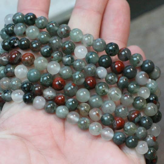 Keystone Crystals - Wholesale Beaded Bracelet - Gemstone Beaded Bracelets 6mm – Bulk Crystal Stretchy