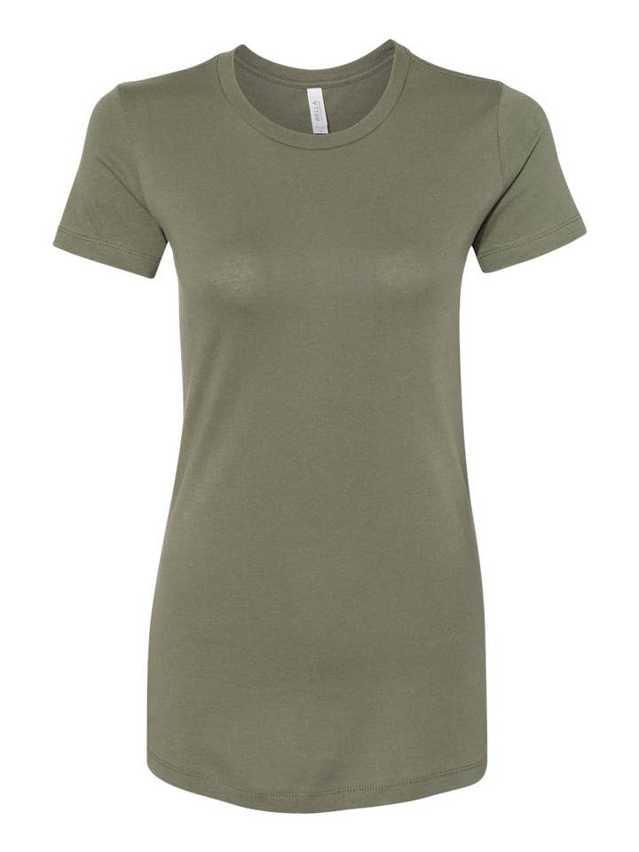 MYES BULK APPAREL - Wholesale T-Shirt - Women's - BELLA+CANVAS Women’s Airlume Cotton Crew T-Shirt30