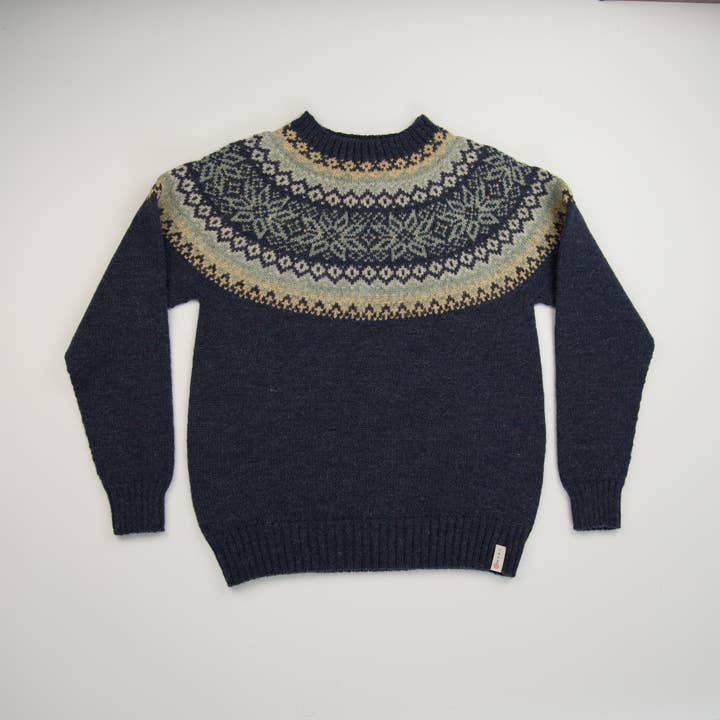 British Wool - Cobden - Denim and other Purchase Wholesale sweaters for men. Free Returns & Net 60 Terms on Faire trending on Faire.