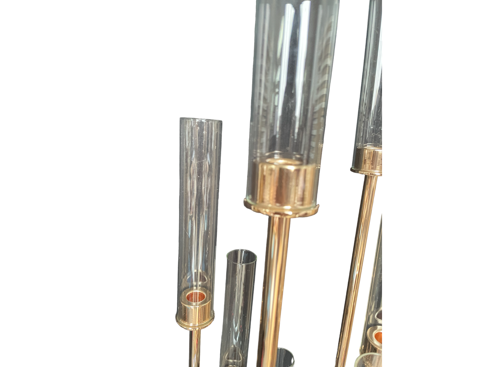 Decor N Beyond - Wholesale Candle Holder - 50" Gold 8 Arm Metal Candlestick Candelabra Centerpiece5