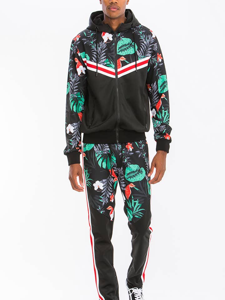 Print Full Zip Track Suit for wholesale by WEIV