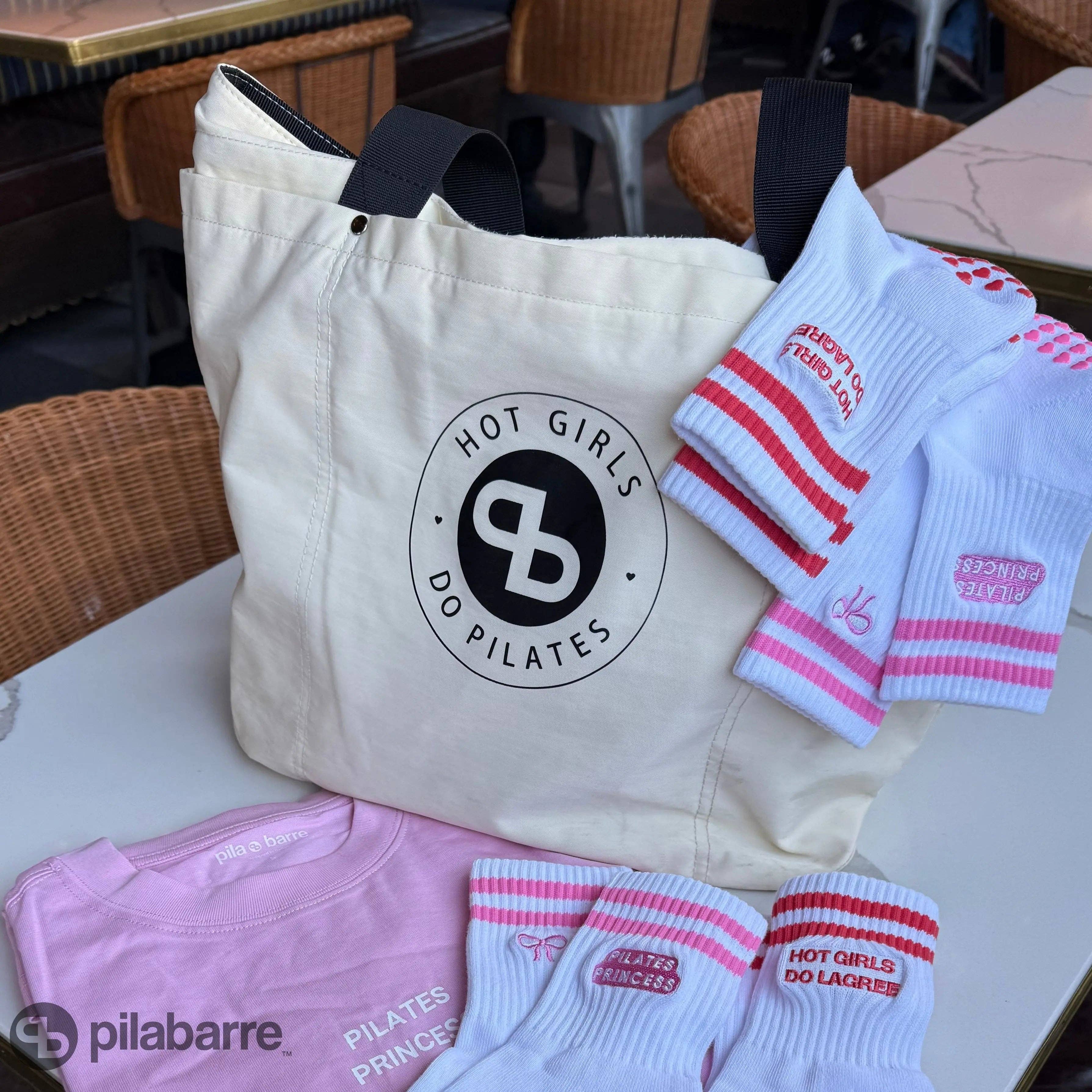 Pilabarre – wholesale Bärkasse - Dam – Het Tjejer Gör Pilates Tygväska5