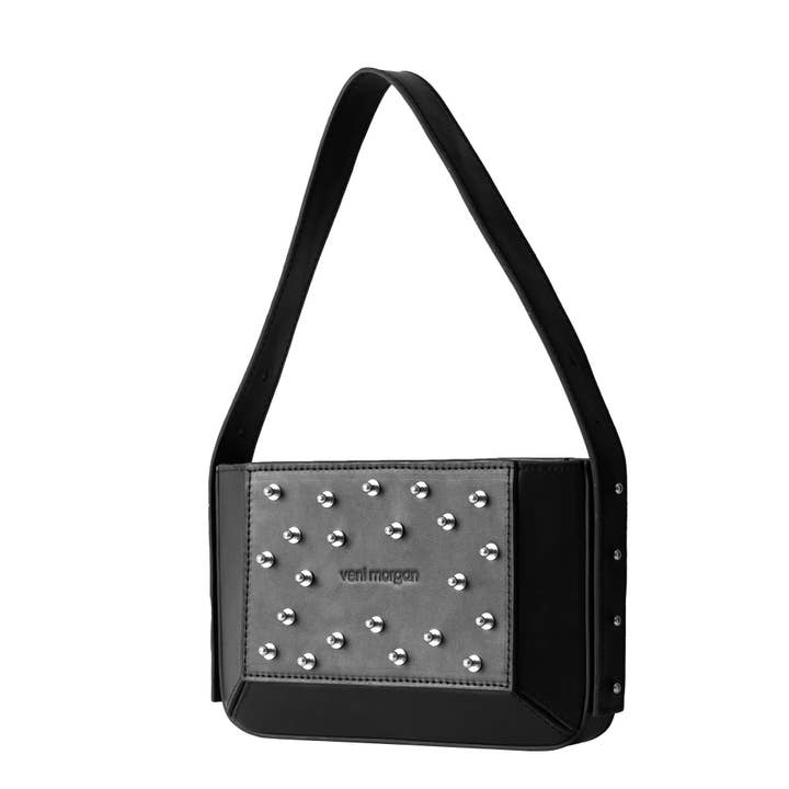 veni morgan - Wholesale Shoulder Bag - Women's - envi 2.0 edition in black leather2