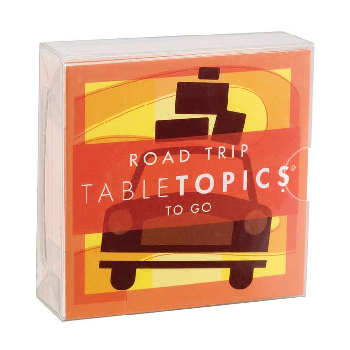TABLETOPICS ROAD TRIP - Conversation Starters for Road Trips for wholesale by TableTopics