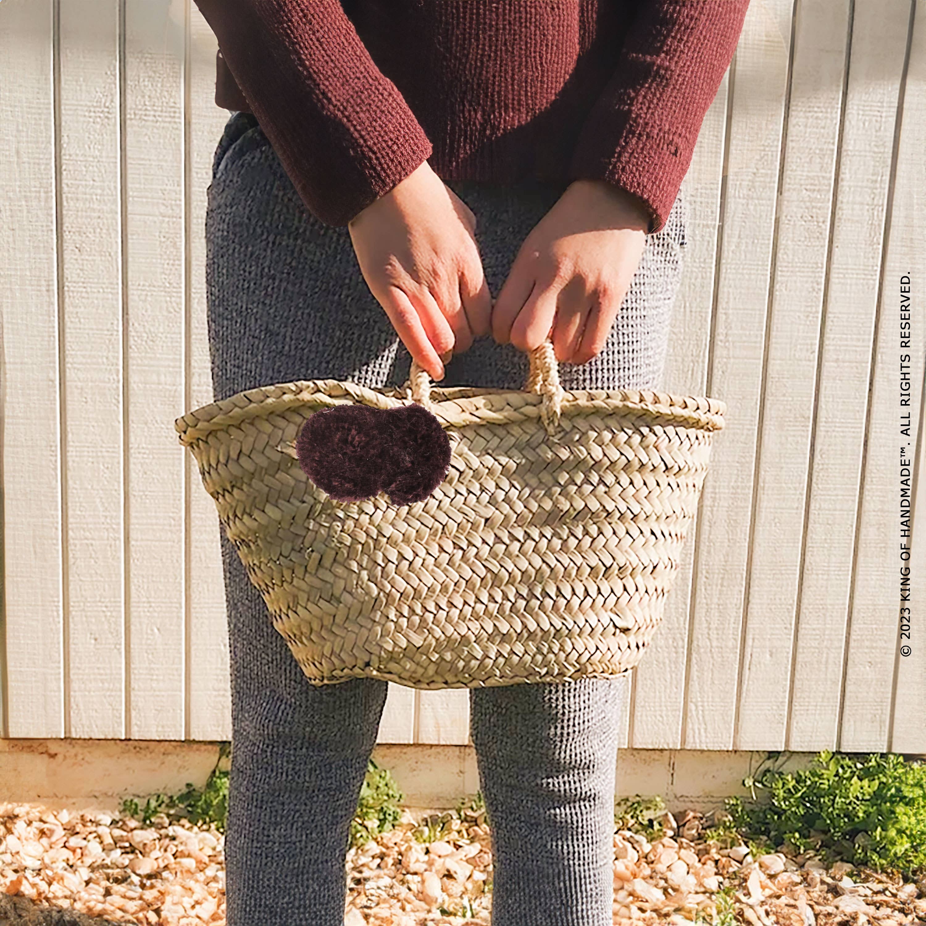 King Of Handmade - Wholesale Beach Bag - Custom embroidered Medium handbags For Bride, Bridal party13