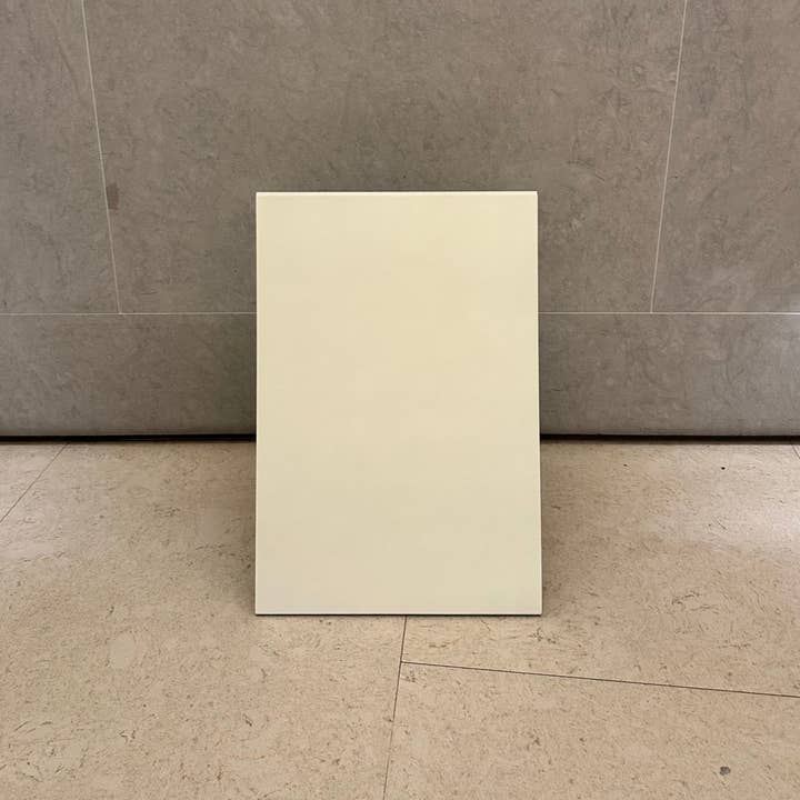 Signs and Mirrors - Wholesale Sign - #013 - Cream Stainless Steel A-Frame Sidewalk Sign2