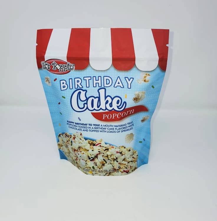 It's Poppin - Wholesale Popcorn - Birthday Cake1