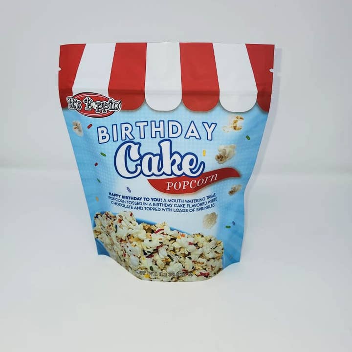 It's Poppin - Wholesale Popcorn - Birthday Cake1