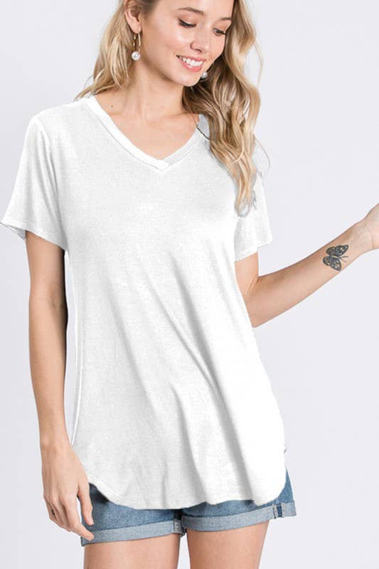 HEIMISH - Vente Tunique – femme - ST1644S SOLID TOP2