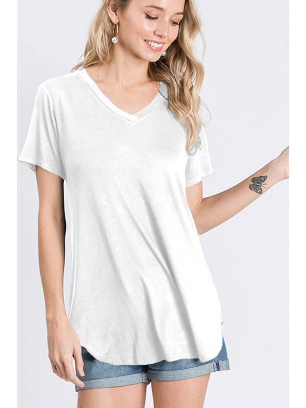 HEIMISH - Vente Tunique – femme - ST1644S SOLID TOP2