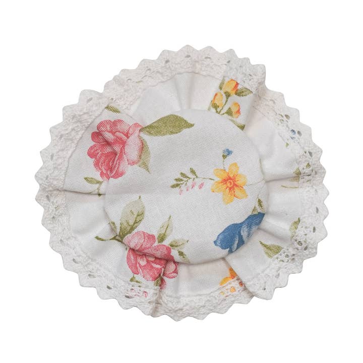 Textile jar cover English Garden 8 cm Isabelle Rose for wholesale by Isabelle Rose