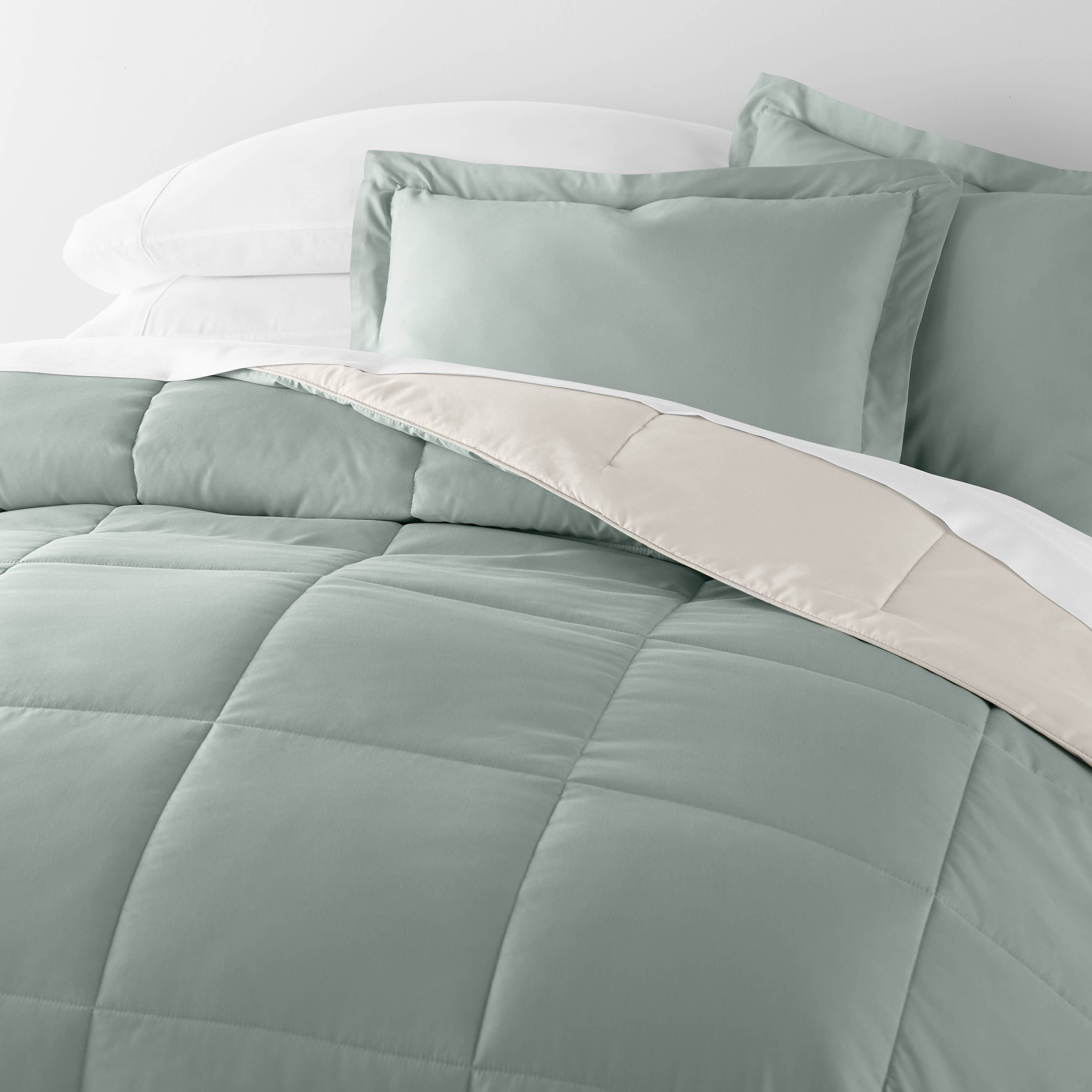 ienjoy Home - Vente Parure de lit - Ensemble de couette réversible Home Collection Down Alternative10