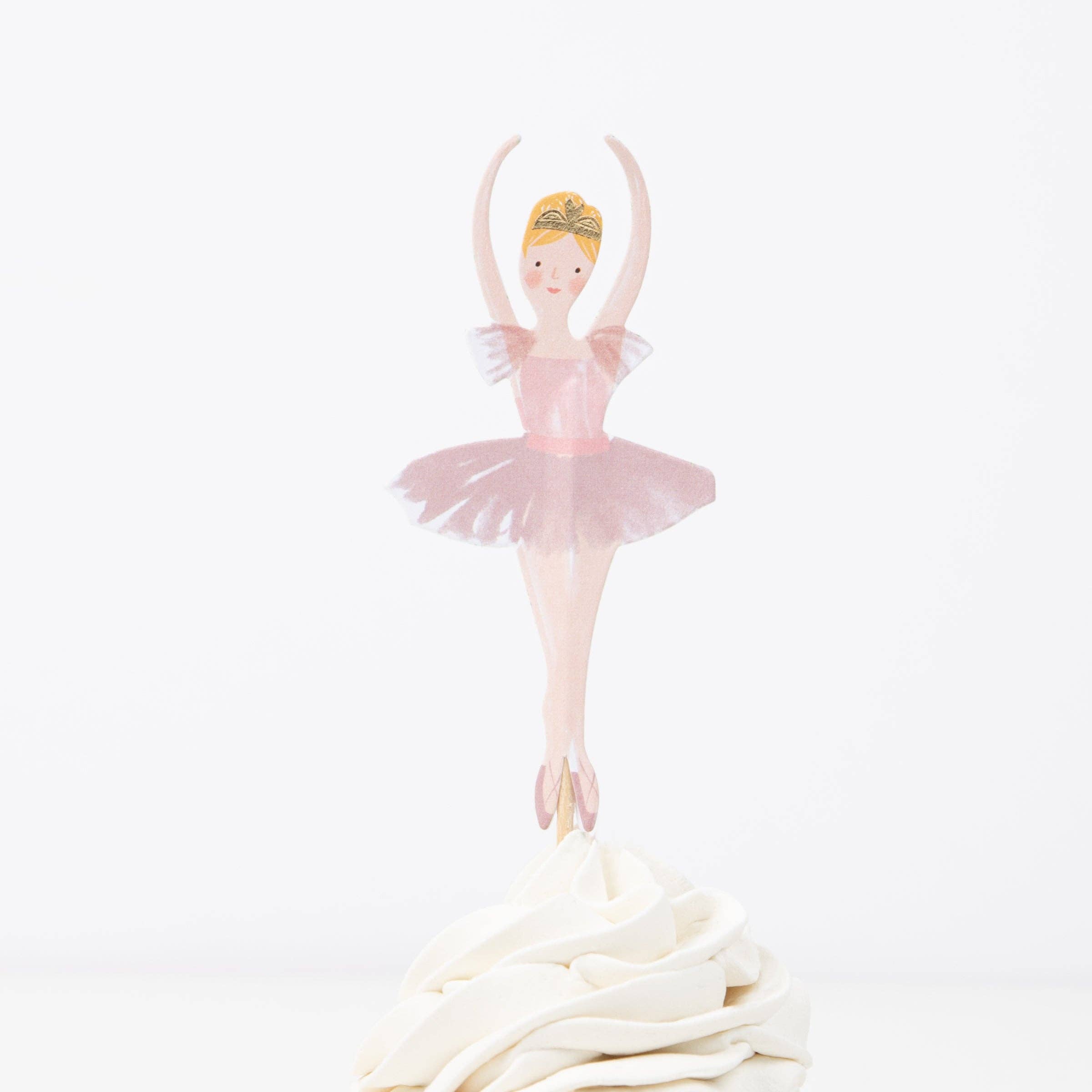 Meri Meri – wholesale Tårta/Cupcake Topper – Ballerina Cupcake Kit9