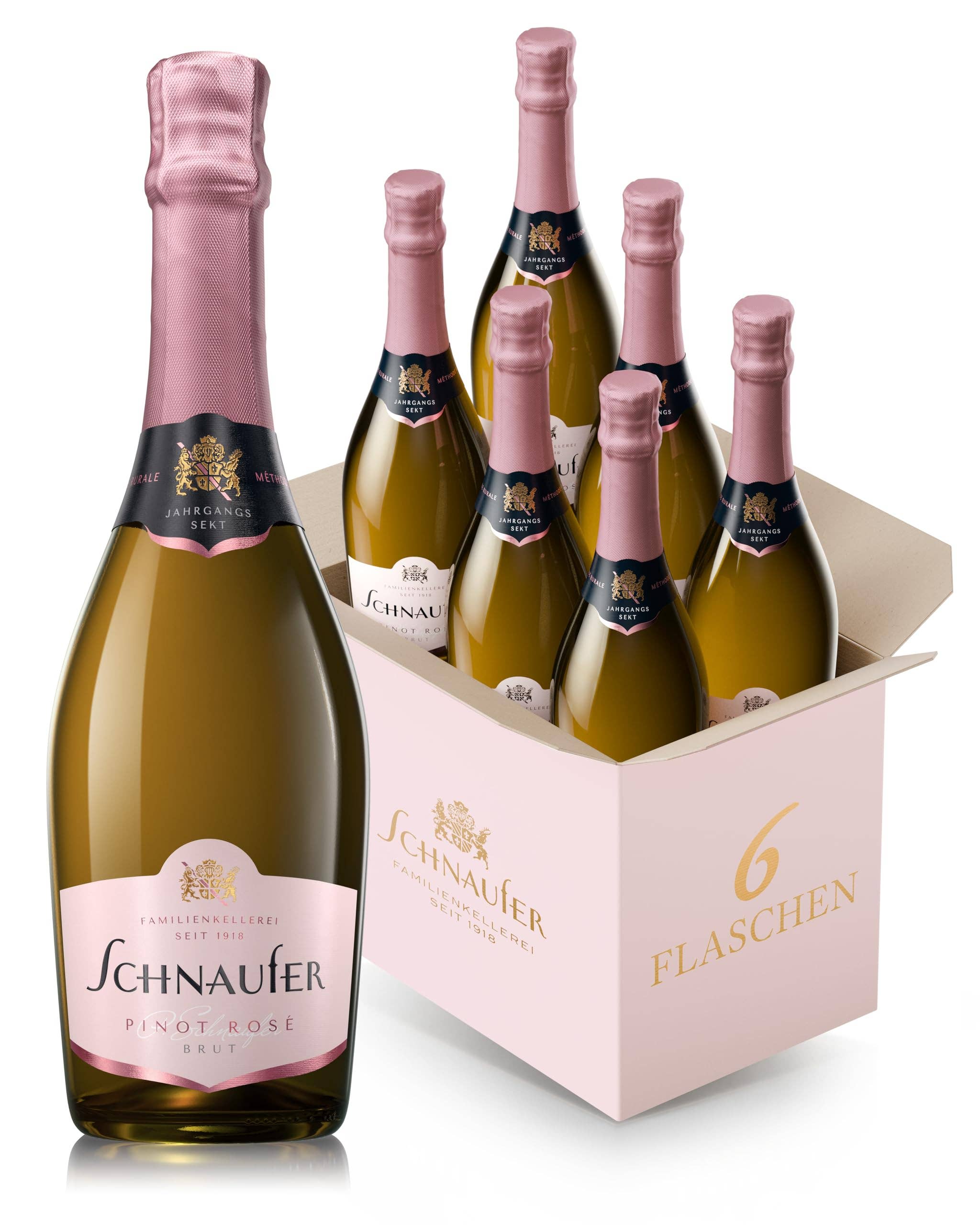 Justbe modern wine drinks - Wholesale Rose Wine - Schnaufer Pinot Rosé Brut – Premium vintage rosé 0