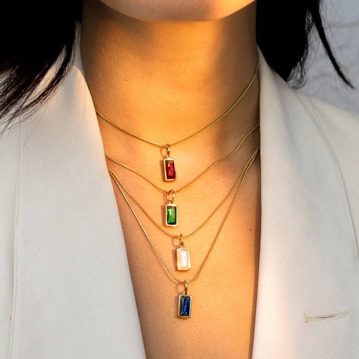 Peter and June - Wholesale Pendant/Charm Necklace - Vanessa Necklace - 18K Gold Plated9