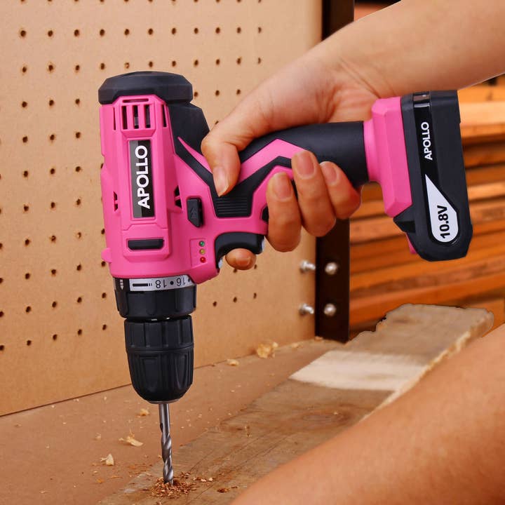Apollo Tools - Wholesale Small/Handheld Appliance - 10.8 Volt Lithium-Ion Cordless Drill with 30 Piece Accessory9