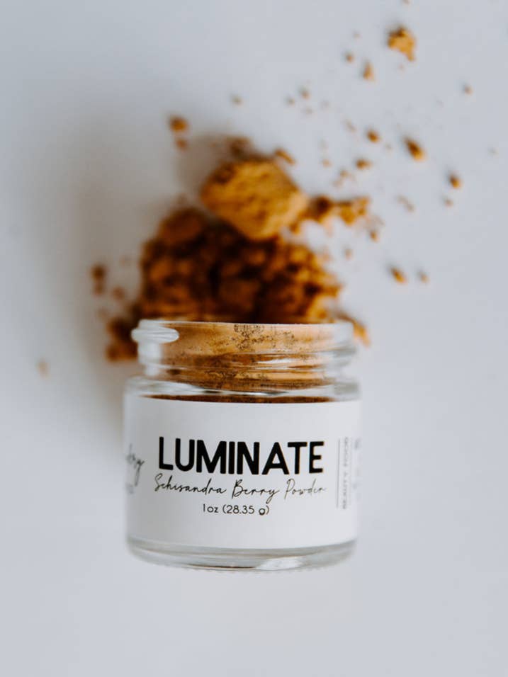 Daily Dose Adaptogen Powder – Luminate Schisandra Powder 1oz for wholesale by The Goodery