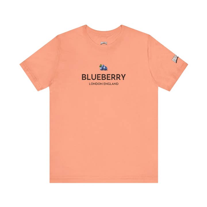 Camiseta Blueberry London por atacado de MUSSSEE