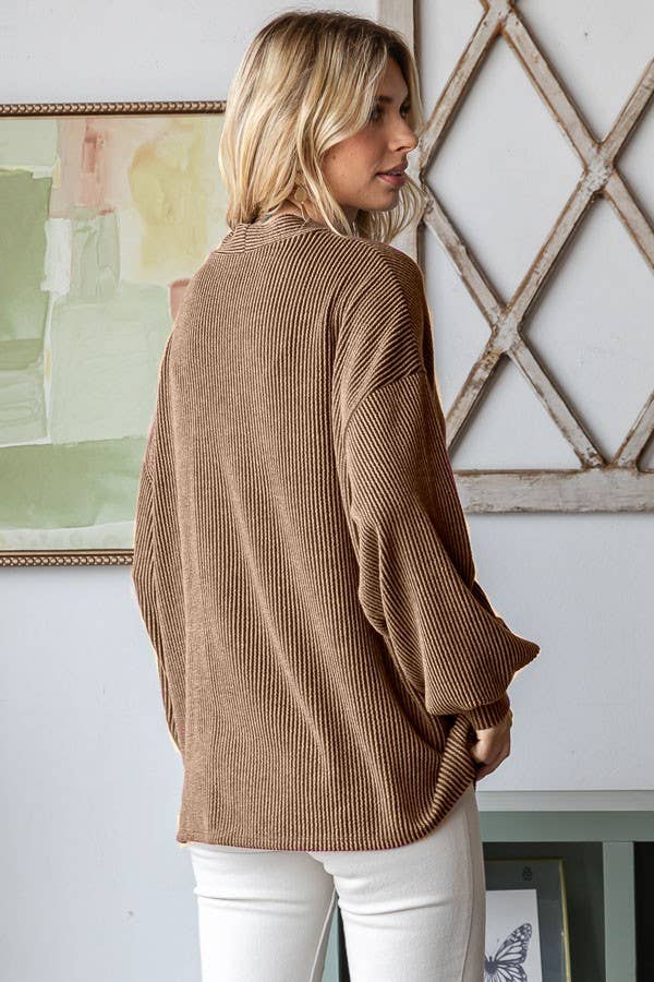 Vanilla Monkey - Vente Cardigan – femme - Cardigan en maille à boutons devant ouverts5