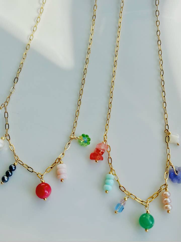 Whimsical Charm Necklace for wholesale by Designed by Emily Ann