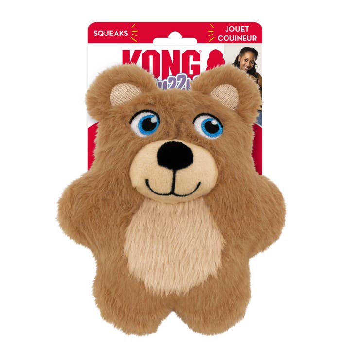 KONG® Snuzzles Kiddos Teddy Bear Dog Plush Toy Small for wholesale by Pet Palette Distribution