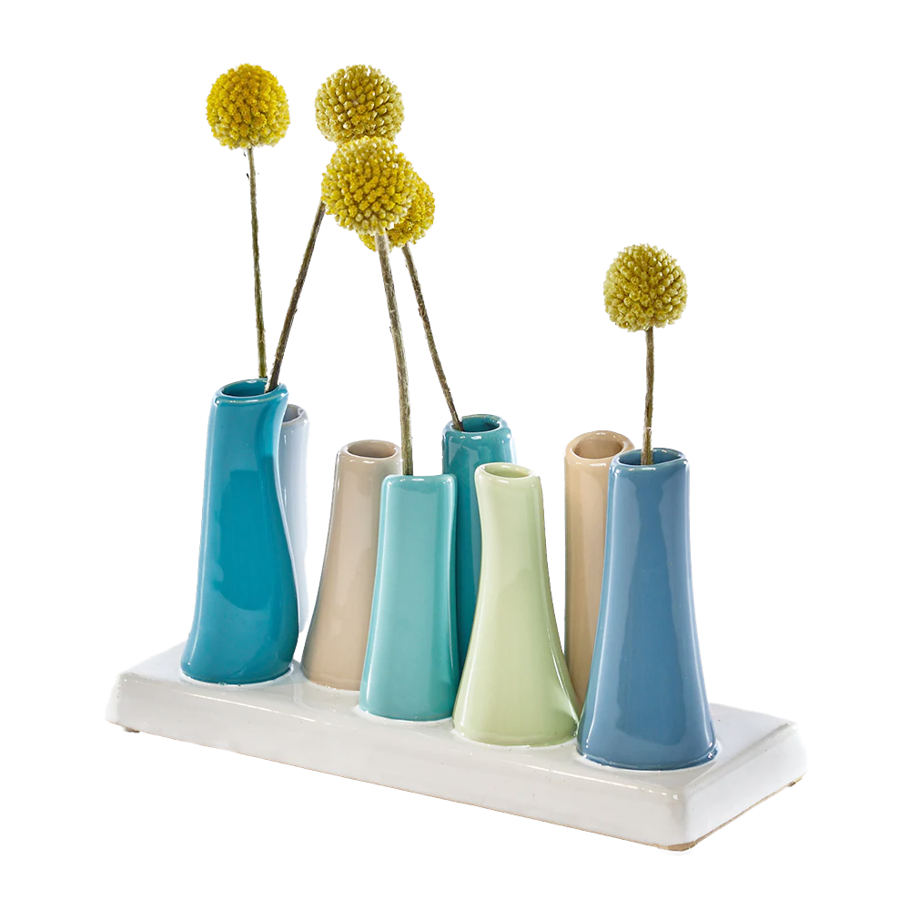 Chive - Wholesale Vase - Pooley Colorful Bud Vase For Flower Arranging Rectangular37