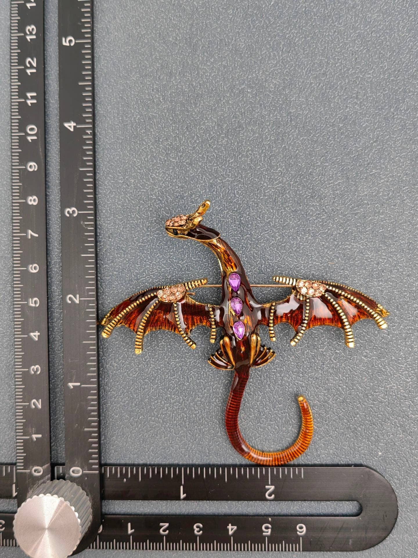 Mio Queena - Wholesale Brooch - Enamel Dragon Brooch7