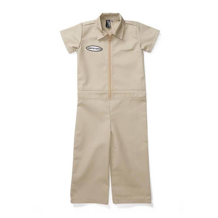 Knuckleheads Boys/ Girls Tan Grease Monkey Coverall for wholesale on Faire