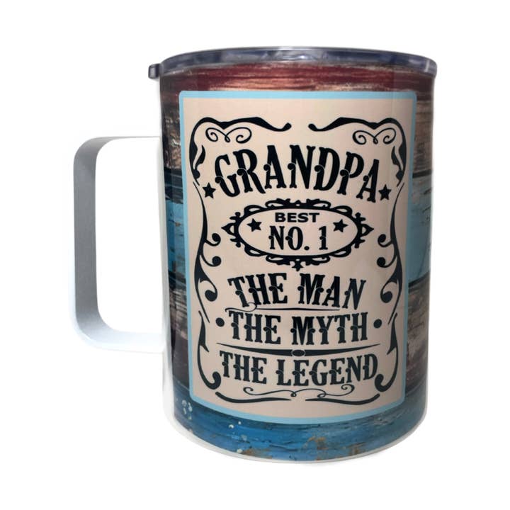 12oz Edelstahl-Campingbecher - Opa Nr.1 für den Großhandel von Days with Gray