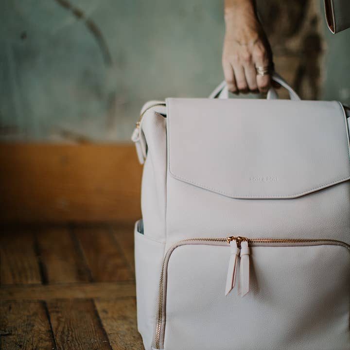 Rori & Rose – bolsa para fraldas - Bebé por atacado – Mochila para Mãe com Alça de Ombro e Cinto para Mala, Bolsa Impermeável Úmida e Seca4