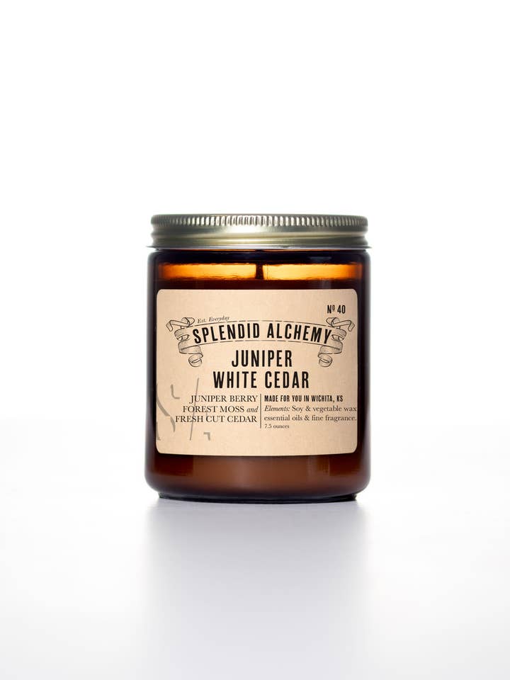 Juniper White Cedar  for wholesale by Splendid Alchemy