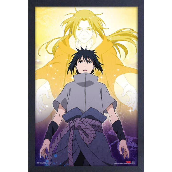 Pyramid America - Wholesale Art Print - Naruto- Sasuke Clear Framed Print