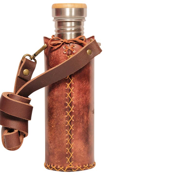 Vesica - Wholesale Bottle rack/holder - Brown - Horse - Deluxe Water Bottle Holder1