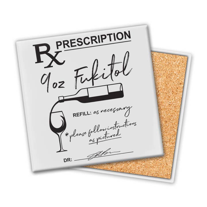 Pinetree Innovations - Wholesale Coasters - Fukitol Prescription | Coaster